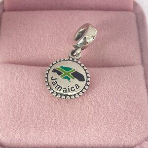 Pandora Jamaican Country map Charm